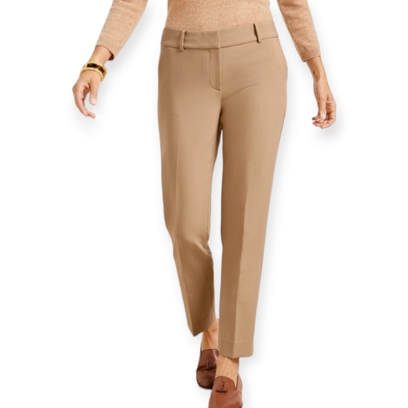 Talbots Pants - NWOT Talbots tan Heritage trousers slacks pants Womens 10